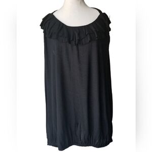 NWOT Old Navy Plus Women's Ruffled Balloon Backless Neck Tie Halterneck Top 2X